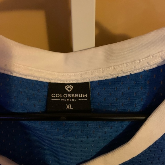 Colosseum® Women's X LARGE UCLA BRUINS™ Treasure Football Jersey in White - Picture 4 of 5